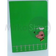 BRACCIO DI FERRO QUADERNO NUOVO 1981 RARO 